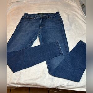 Lauren Jeans Co. Women's Size  6 classic Straight Blue 93% cotton